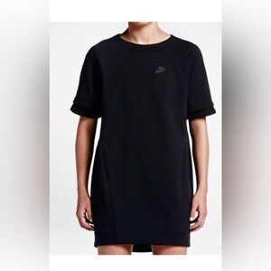 Nike Tech Fleece Athletic Dress Black Sz S